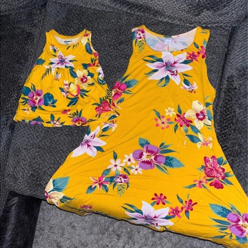Mommy and me dresses.